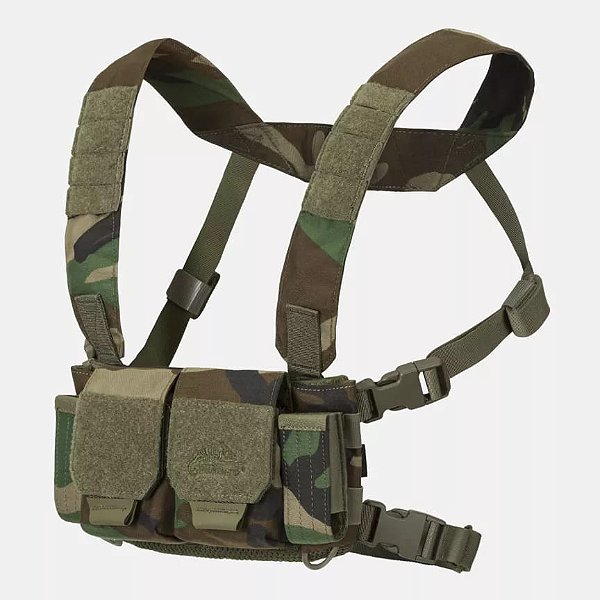 CHEST RIG - COMPETITION MULTIGUN RIG - US WOODLAND - HELIKON TEX