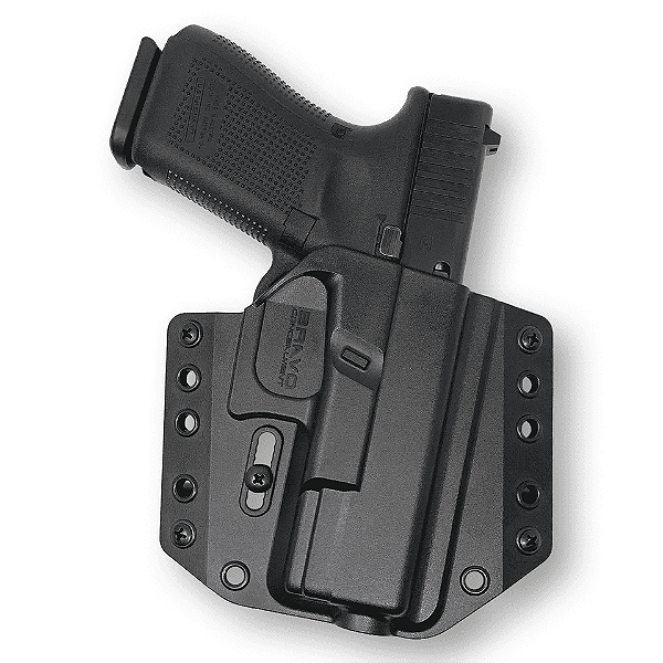 COLDRE EXTERNO - OWB BCA 3.0 - GLOCK G19 23 25 45 - BRAVO CONCEALMENT