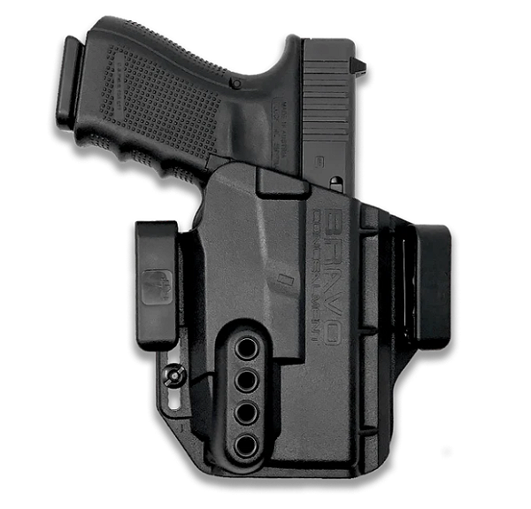 COLDRE INTERNO - IWB 3.0 - GLOCK G19 C/LANTERNA TLR7 - BRAVO CONCEALMENT