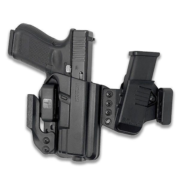 COLDRE INTERNO SIDECAR - LINKED IWB 3.0 - GLOCK G19 / G23 / G25 / G45 / G32 - BRAVO CONCEALMENT