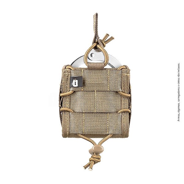 PORTA ALGEMAS LOCKED - COR TAN - INVICTUS