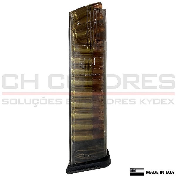 CARREGADOR SIG SAUER - ETS - CAPACIDADE 21 MUNIÇÕES - 9MM