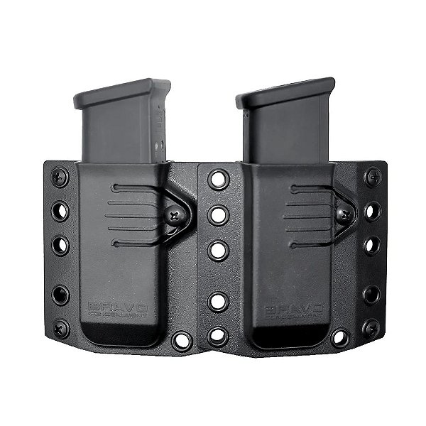 PORTA CARREGADOR DUPLO UNIVERSAL - 3.0 MAGAZINE POUCH - BRAVO