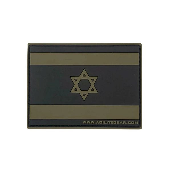 PATCH - ISRAELI FLAG - OD GREEN - AGILITE
