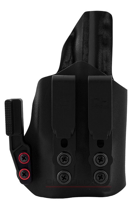 COLDRE KYDEX IWB D.OVERHOOK - INTERNO - GLOCK G23 G5 | LANTERNA GLOCK GTL ll