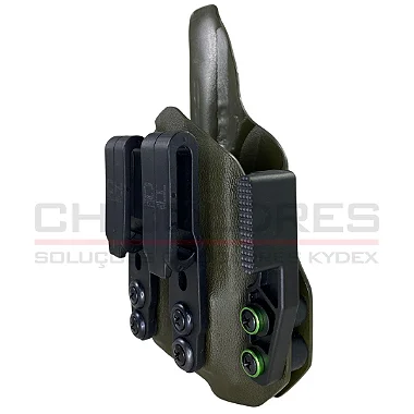 COLDRE KYDEX IWB DOUBLE OVERHOOK - INTERNO – G3C | LANTERNA TRUSTFIRE GM23