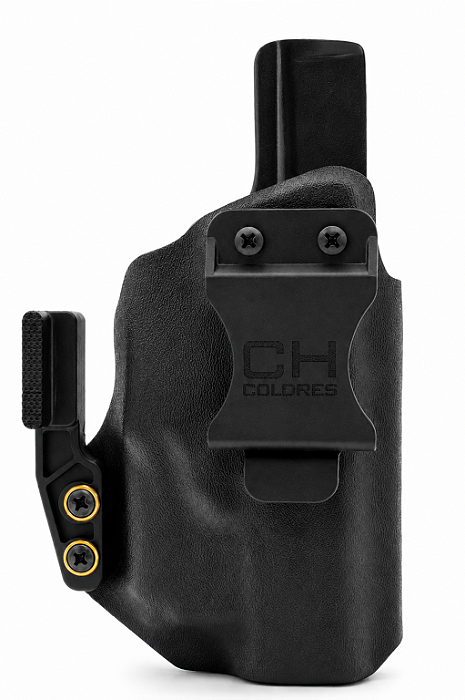 COLDRE KYDEX IWB WING - INTERNO - GLOCK G17 G22 G31 MOS | LANTERNA BALDR PRO R