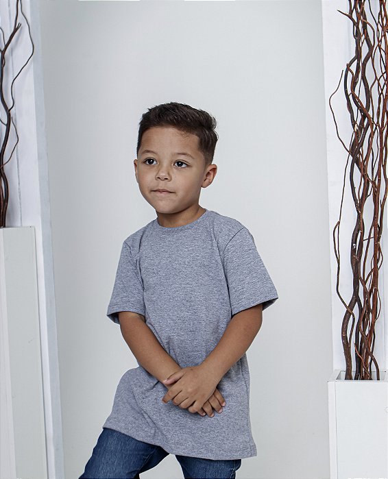 Camiseta Infantil Masculina Mescla