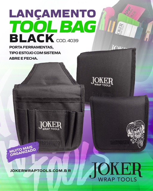 Tool Bag Black - Porta Ferramentas