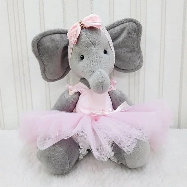 Elefante de Pelúcia Bailarina