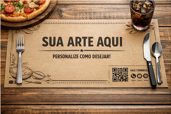 Jogo Americano Kraft de 80g