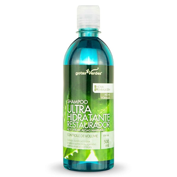 Shampoo Ultra Hidratante Restaurador Aloe Vera 500 ml
