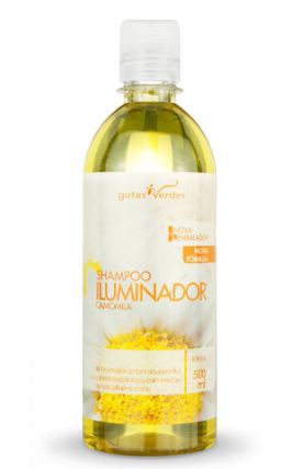 Shampoo Iluminador Camomila Cabelos Claros 500 ml