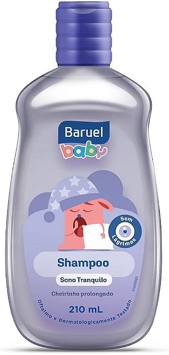 Baruel Baby - Shampoo Infantil Sono Tranquilo 210ml