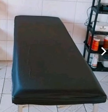 Capa Maca com elástico impermeável para proteção, fisioterapia, estética, hospitalar