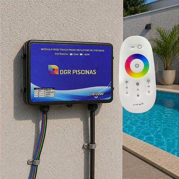 Módulo Controlador 12v Rgb Touch 50w