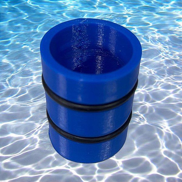 ADAPTADOR DE ENCAIXE 3/4 PARA ENCAIXE 1/2 PARA REFLETORES DE PISCINA