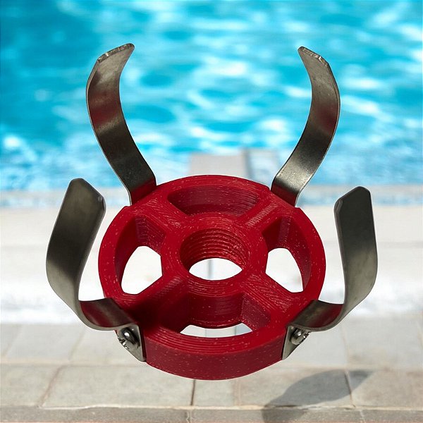 Adaptador de Garra Pequeno com Rosca 1/2” em ABS - PISCINAS