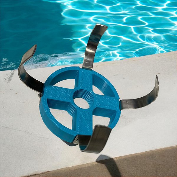 Adaptador de Garra Médio com Rosca 1/2” em ABS - PISCINAS