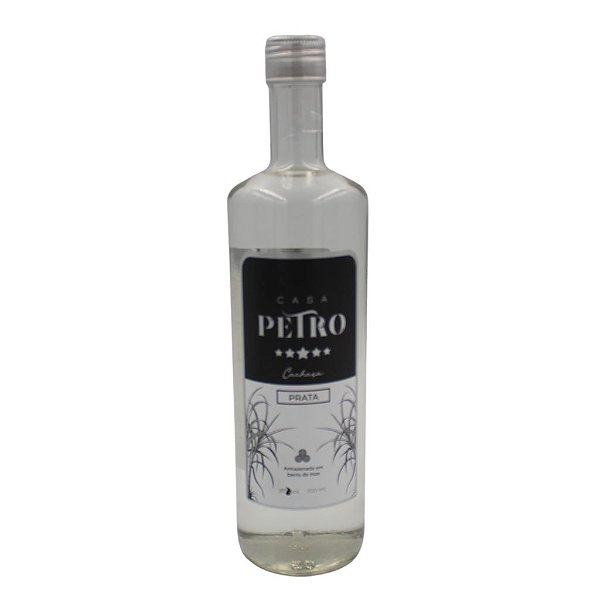 CACHAÇA PRATA-CASA PETRO ALAMBIQUE-700ML