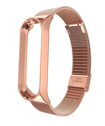 mi band 5 pulseira aço