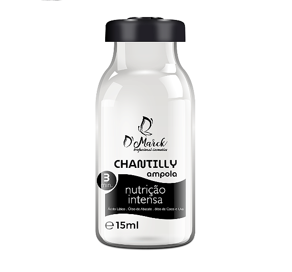 Ampola de Chantilly Nutrição Intensa 3 minutos - 15ml