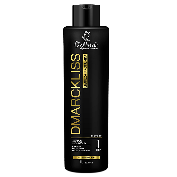 Shampoo Limpeza Profunda Anti Resíduo DMARCKLISS Step1 1L