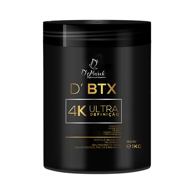 Botox Organico D'BTX 4K Ultra Definição 1Kg