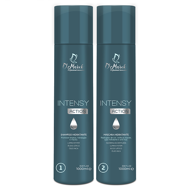 Kit Hidratação Profissional Intensy Action  (2 passos) 2 x 1L