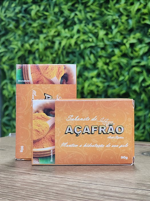 Sabonete de Açafrão em barra