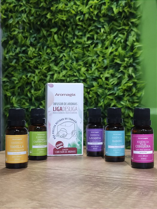 PRODUTO EM PRÉ-VENDA Difusor de Aromas Aromagia LigaDesliga