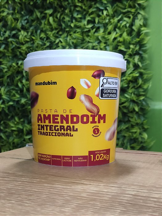Pasta de Amendoim Integral Mandubim