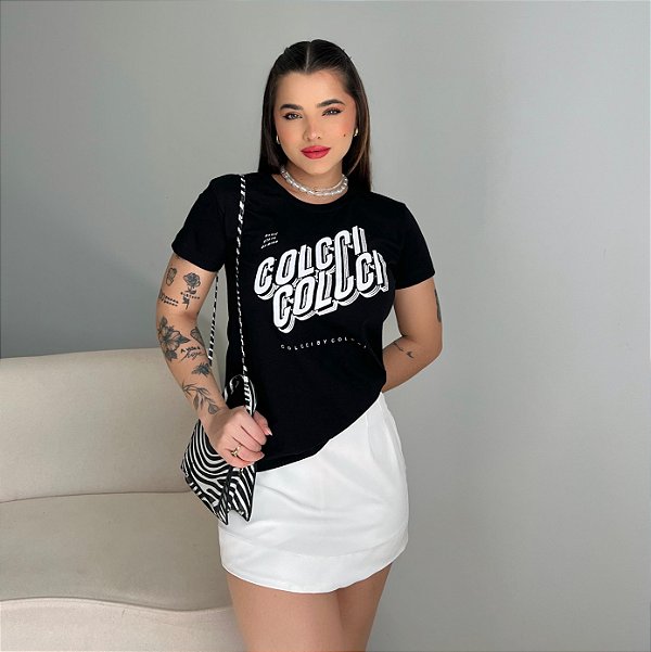 T-SHIRT COLCCI BY COLCCI - PRETO