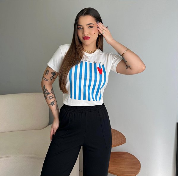 T-SHIRT JE VEUX - OFF WHITE