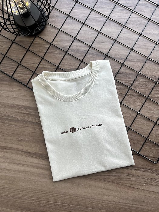 T-SHIRT COLCCI CLOTHING COMPANY - BEGE NATURAL