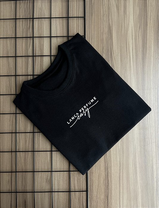 T-SHIRT LANÇA PERFUME EASY - PRETO