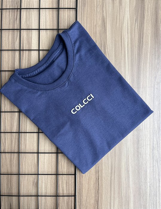 T-SHIRT COLCCI - AZUL MARINHO