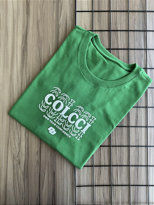 T-SHIRT COLCCI OWN YOUR - VERDE BANDEIRA