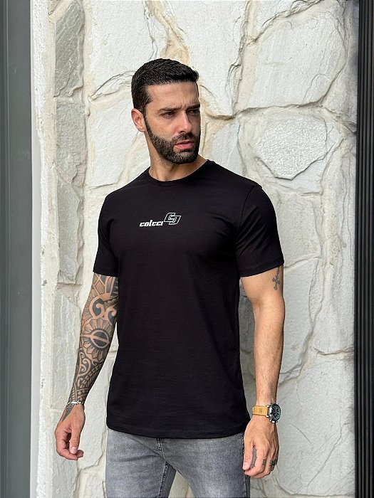 CAMISETA MASCULINA COLCCI - PRETO