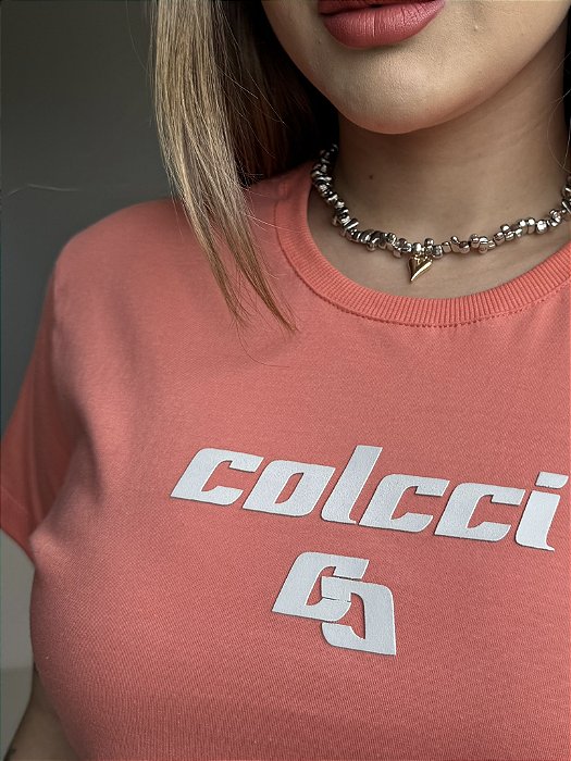 T-SHIRT COLCCI - CORAL