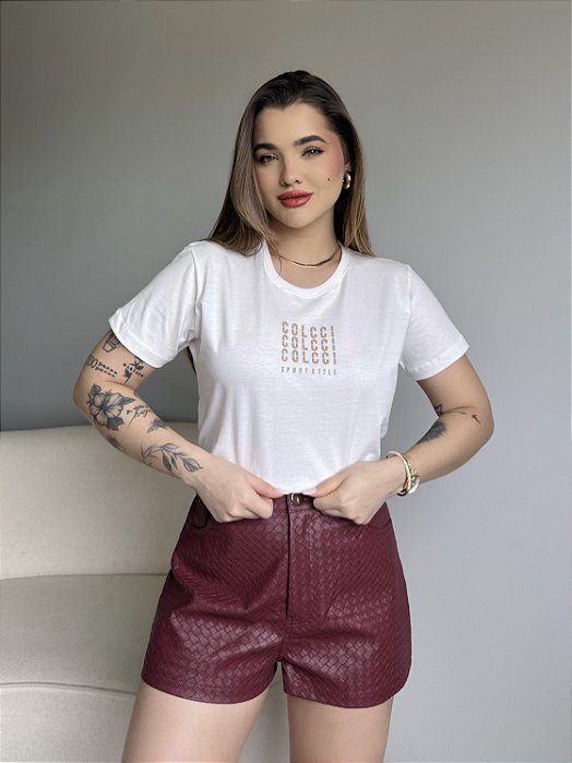 T-SHIRT COLCCI SPORT STYLE SOBRETOM - OFF WHITE