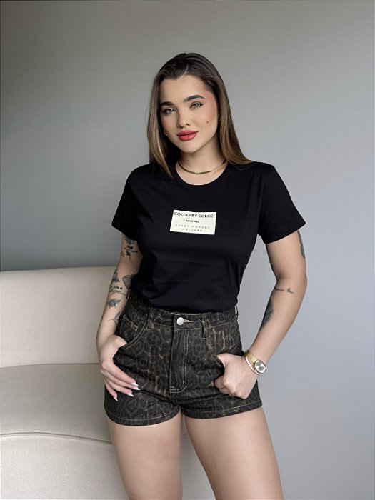 T-SHIRT COLCCI BY COLCCI - PRETO