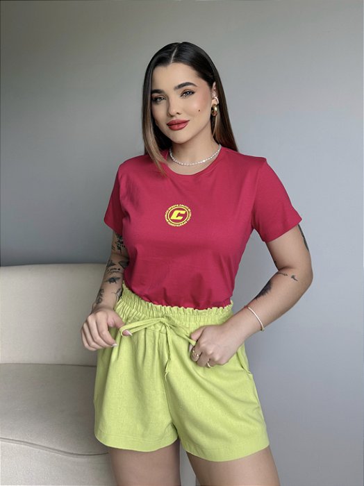 T-SHIRT COLCCI BY COLCCI (CIRCULO) - ROSA PINK