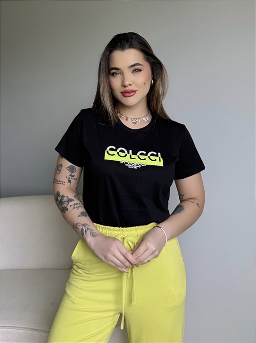 T-SHIRT COLCCI BY COLCCI - PRETO