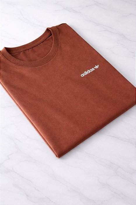 T-SHIRT ADIDAS - MARROM