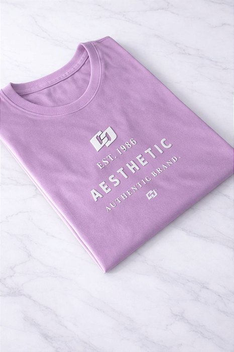 T-SHIRT COLCCI AESTHETIC - ROXO POESIA