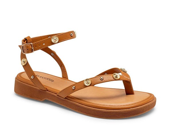SANDALIA MISSISSIPI BERTINI CAMEL MC567-0003