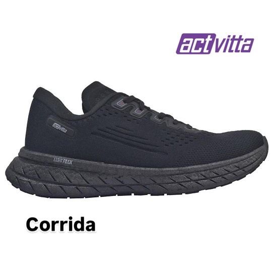 TENIS MASCULINO ACTVITTA PRETO 4931,100