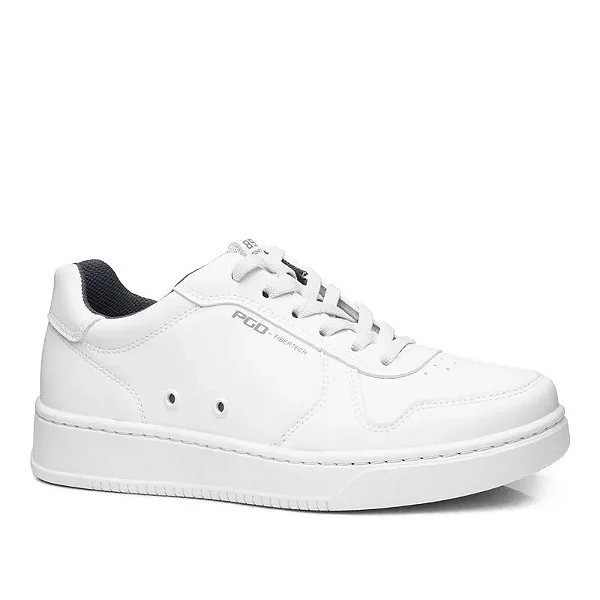 Tênis Casual Pegada em Microfibra 171901 Branco