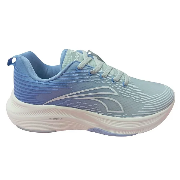 tenis feminino kolosh esportivo acqua azul